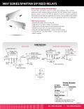 9007 SERIES/SPARTAN SIP REED RELAYS