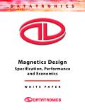 Magnetics Design Specification, Performance and Economics
