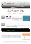 River bank mapping for flood monitoring