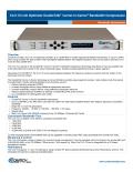 CLO-10 Link Optimizer DoubleTalk® Carrier-in-Carrier® Bandwidth Compression