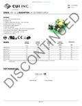 SERIES: VOF-15 │ DESCRIPTION: AC-DC POWER SUPPLY