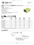 SERIES: VF-S250-XXA-CF │ description: AC-DC POWER SUPPLY