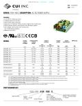 SERIES: PCM-400 │ DESCRIPTION: AC-DC POWER SUPPLY