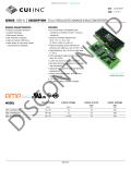 SERIES: NEB-N │ DESCRIPTION: FULLY REGULATED ADVANCED BUS CONVERTERS