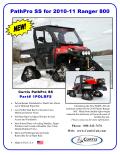 PathPro SS for 2010-11 Ranger 800
