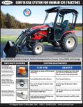 curtis cab system for yanmar 424 tractors