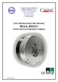ELECTROMAGNETIC DISC BRAKES HSAX, HSX(Y)