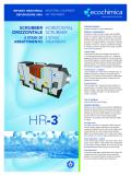 HORIZONTAL SCRUBBER 3 STAGE TREATMENT HR-3® SERIES