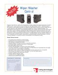 Wiper/Washer Control