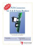 PCB Connectors for A and B-Series Breakers