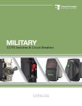 Military Grade COTS SWITCHES and CIRCUIT BREAKERS