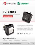 RG-Series Single/Double Pole Rocker and Paddle Switches
