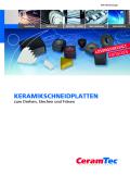 KERAMIKSCHNEIDPLATTEN zum Drehen, Stechen und Fräsen