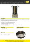 ELECTRICAL SIEVING MACHINE FOR LABORATORY APPLICATIONS