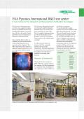 ESA Pyronics International R&D test center