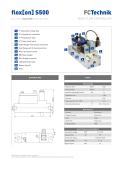 Mass flow controller floxons500