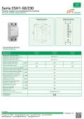 Serie CSH1-50/230  One pole transient surge protector