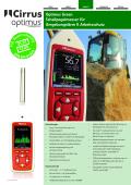 Optimus Green Schallpegelmesser für Umgebungslärm und Arbeitsschutz