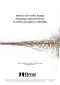 Influences of weather, damage and ageing on the performance of outdoor microphone windshields 