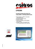 CPS300 Compact - positioning system for round tables / indexing attachments