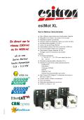 esiMot XL series  230 / 400 V AC  (0,8 - 2,8 KW)