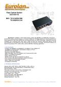 Fiber Optical Switch ES-0104-TE BIDI TX1310/RX1550 TX1550/RX1310