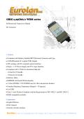 GBIC-1,25Gbit/s WDM series
