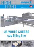 UF-WHITE CHEESE cup filling line