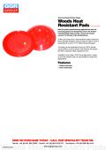 Woods Heat Resistant Pads 