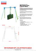 Mini Gantry Crane and Screw Clamp 