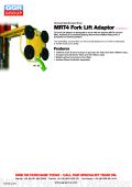 MRT4 Fork Lift Adaptor 