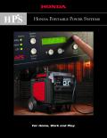 HPS Honda Portable Power Systems
