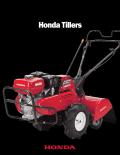 Honda Tillers