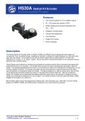 HS30A  Optical Kit Encoder A , B Channel Quadrature TTL Outputs