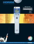 Infrared thermometer Handheld Models IT-545 Series