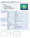 Industrial IoT Panel PC EPC-T112A