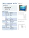 Industrial Display Monitor ETPM-E176T