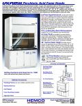 Perchloric Acid Fume Hoods