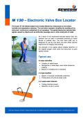 M 130  Electronic Valve Box Locator