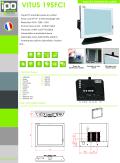VITUS 19SFCI Panel PC industriel en coffret