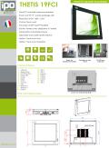 THETIS 19FCI Panel PC industriel encastrable