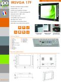 IRSVGA 17F Moniteur industriel Rackable