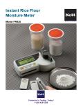 Instant Rice Flour Moisture Meter Model PR920 