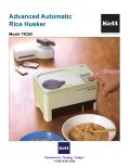 Advanced Automatic Rice Husker Model TR250 