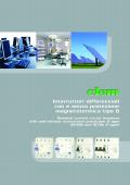 Residual current circuit breakers with and without overcurrent protection b type