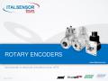 CATALOGUE 2016 ROTARY ENCODERS 