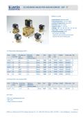 2/2 SOLENOID VALVES FOR VACUUM SERVICE 3/8” - 6/4”