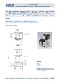 Type BV3 (3-way) For high-pressure humidification and adiabatic cooling systems