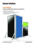 Laser Safety Custom Modular Barrier System