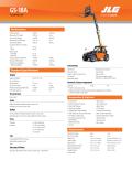 G5-18A TELEHANDLER